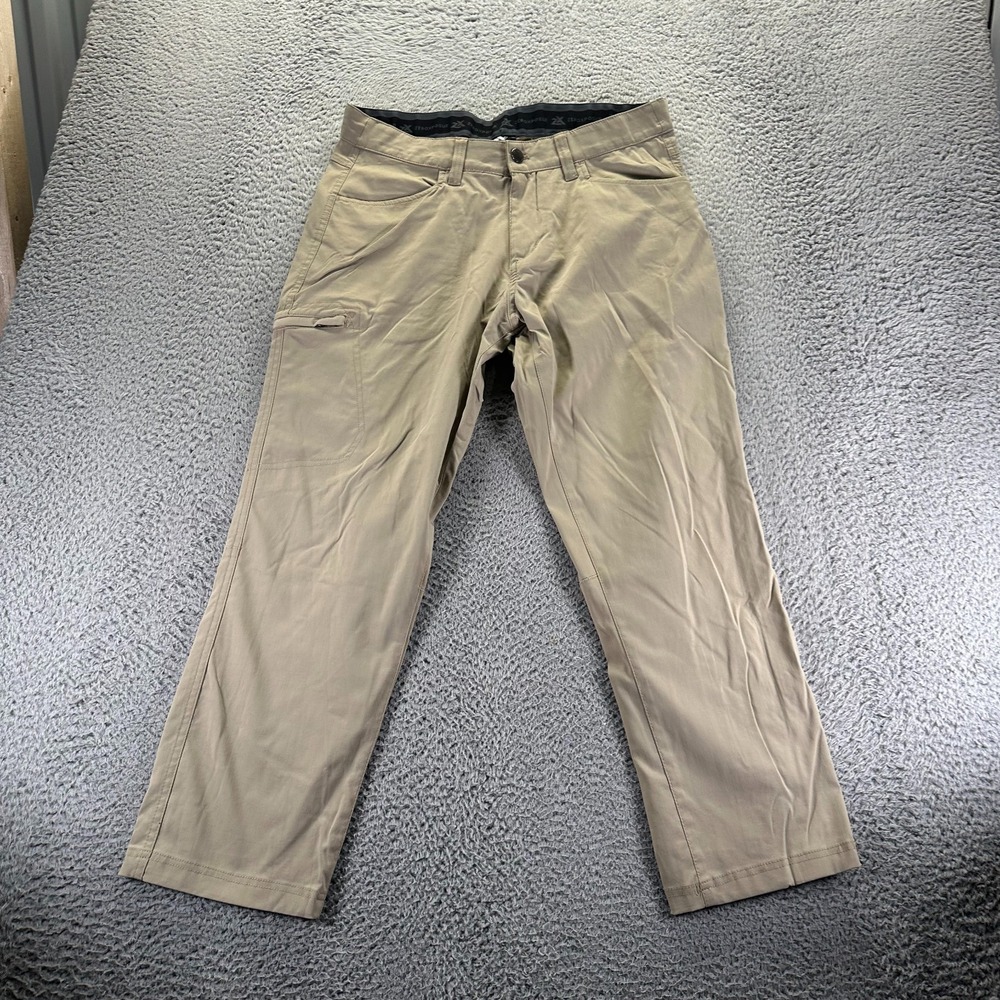 ZeroXposur‎ Pant Men's 34x29 Beige Nylon Carpenter Straight Leg Stretch Workwear